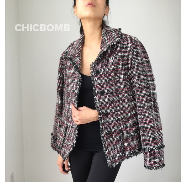 Classy Fringes tweed jacket || - Picture 5 of 8